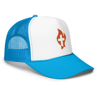 Methodist Cross in Flame trucker hat