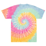 Tie dyed Methodist Flame Oversized tie-dye t-shirt