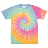 Tie dyed Methodist Flame Oversized tie-dye t-shirt