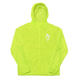 Methodist Flame with Cross Unisex lightweight zip up windbreaker