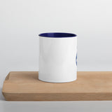 Cross in Flame Mug with Color Inside