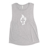 Cross in Flame Ladies’ Muscle Tank