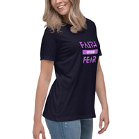 Faith Over Fear Women's Relaxed T-Shirt