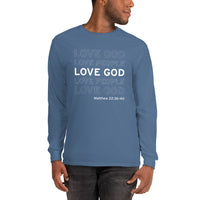 Love GOD, Love people : Men’s Long Sleeve Shirt